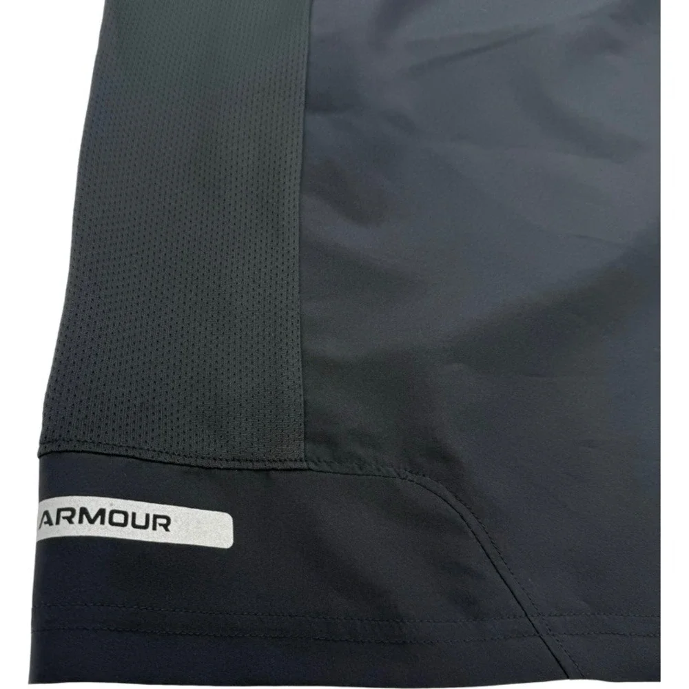 UNDER ARMOUR NEW 3XL Tech Victory Shorts Black Pink Logo Athletic Running Gym